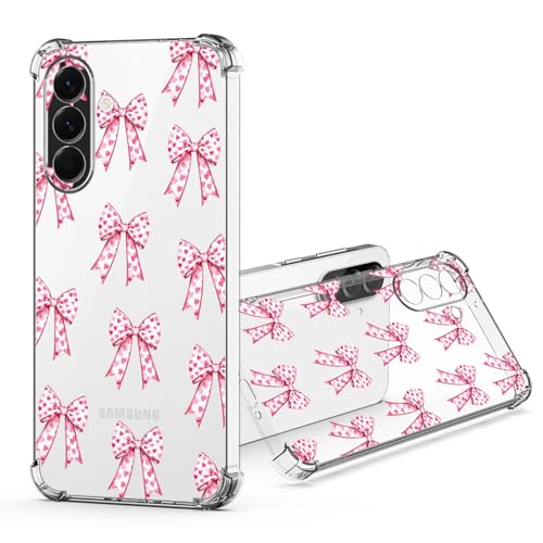 JRIANY für Samsung Galaxy A56 5G Durchsichtig Hülle, Transparent Weich Dünn TPU Silikon Handyhülle mit Bunt Blumen Muster Motiv Stoßfest Kameraschutz Schutzhülle Slim Clear Klar Case Cover - Rosa JRIANY für Samsung Galaxy A56 5G Durchsichtig Hülle, Transparent Weich Dünn TPU Silikon Handyhülle mit Bunt Blumen Muster Motiv Stoßfest Kameraschutz Schutzhülle Slim Clear Klar Case Cover - Rosa von JRIANY