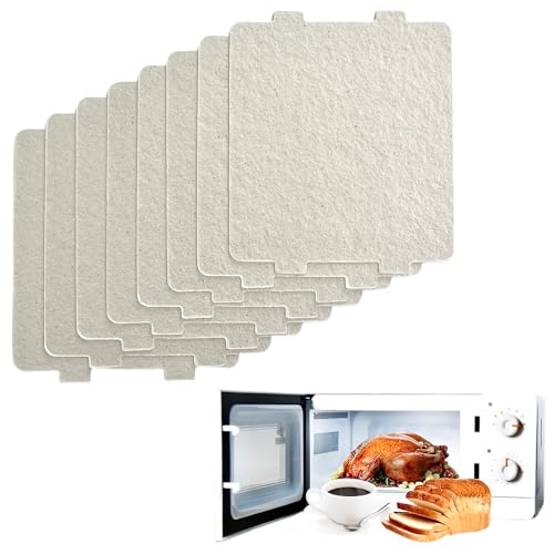 Mikrowellenofen Glimmer Platte, 8 Stück Mikrowelle Glimmerplatten Blätte, Wellenleiterabdeckung Glimmerplatten et Wärmedämmung, Mikrowelle Glimmerplatten Reparaturzubehör für Toaster, 118×100×0.4MM Mikrowellenofen Glimmer Platte, 8 Stück Mikrowelle Glimmerplatten Blätte, Wellenleiterabdeckung Glimmerplatten et Wärmedämmung, Mikrowelle Glimmerplatten Reparaturzubehör für Toaster, 118×100×0.4MM von JRJRN