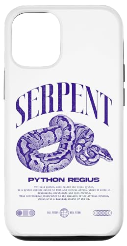 Ball Python Modern Reptile Keeper Streetwear Hülle für iPhone 12/12 Pro Ball Python Modern Reptile Keeper Streetwear Hülle für iPhone 12/12 Pro von JRRTS Ballpython-Designs