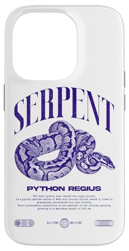 Ball Python Modern Reptile Keeper Streetwear Hülle für iPhone 14 Pro Ball Python Modern Reptile Keeper Streetwear Hülle für iPhone 14 Pro von JRRTS Ballpython-Designs