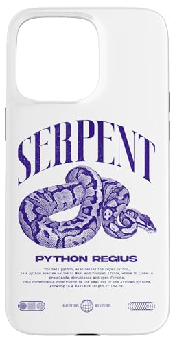 Ball Python Modern Reptile Keeper Streetwear Hülle für iPhone 15 Pro Max Ball Python Modern Reptile Keeper Streetwear Hülle für iPhone 15 Pro Max von JRRTS Ballpython-Designs