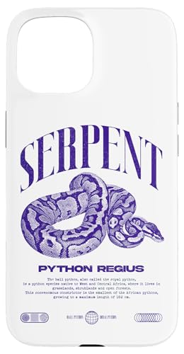 Ball Python Modern Reptile Keeper Streetwear Hülle für iPhone 15 Ball Python Modern Reptile Keeper Streetwear Hülle für iPhone 15 von JRRTS Ballpython-Designs