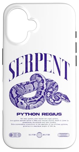 Ball Python Modern Reptile Keeper Streetwear Hülle für iPhone 16 Ball Python Modern Reptile Keeper Streetwear Hülle für iPhone 16 von JRRTS Ballpython-Designs