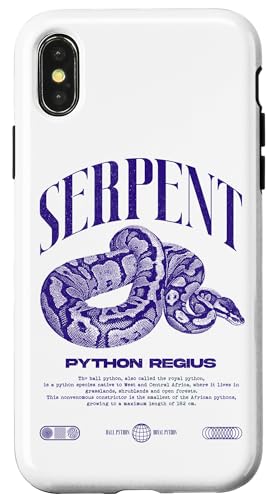 Ball Python Modern Reptile Keeper Streetwear Hülle für iPhone X/XS Ball Python Modern Reptile Keeper Streetwear Hülle für iPhone X/XS von JRRTS Ballpython-Designs