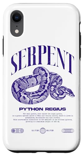 Ball Python Modern Reptile Keeper Streetwear Hülle für iPhone XR Ball Python Modern Reptile Keeper Streetwear Hülle für iPhone XR von JRRTS Ballpython-Designs