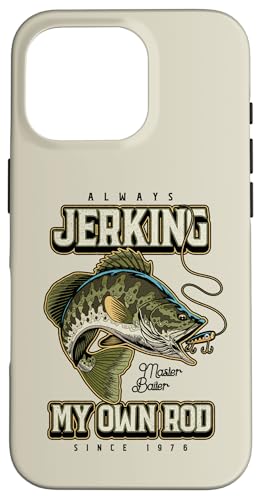 Ich rucke immer meine Rute lustig Fischen Geburtstag geboren Hülle für iPhone 16 Pro Ich rucke immer meine Rute lustig Fischen Geburtstag geboren Hülle für iPhone 16 Pro von JRRTS -Fischereidesigns