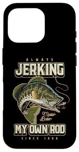 Ich rucke immer meine Rute lustig Fischen Geburtstag geboren Hülle für iPhone 16 Pro Ich rucke immer meine Rute lustig Fischen Geburtstag geboren Hülle für iPhone 16 Pro von JRRTS -Fischereidesigns
