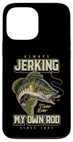 Ich suche immer meine Rute lustig Fischen Geburtstag geboren Hülle für iPhone 13 Pro Max von JRRTS -Fischereidesigns