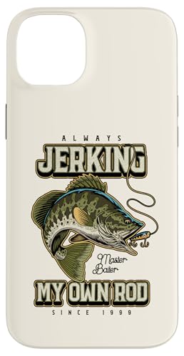 Ich suche immer meine Rute lustig Fischen Geburtstag geboren Hülle für iPhone 14 Plus von JRRTS -Fischereidesigns
