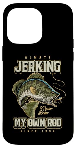 Ich suche immer meine Rute lustig Fischen Geburtstag geboren Hülle für iPhone 14 Pro Max von JRRTS -Fischereidesigns