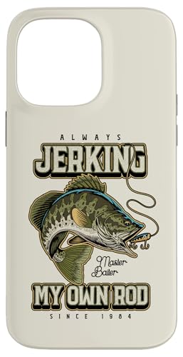 Ich suche immer meine Rute lustig Fischen Geburtstag geboren Hülle für iPhone 14 Pro Max von JRRTS -Fischereidesigns