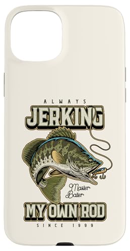 Ich suche immer meine Rute lustig Fischen Geburtstag geboren Hülle für iPhone 15 Plus von JRRTS -Fischereidesigns