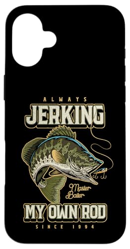 Ich suche immer meine Rute lustig Fischen Geburtstag geboren Hülle für iPhone 16 Plus Ich suche immer meine Rute lustig Fischen Geburtstag geboren Hülle für iPhone 16 Plus von JRRTS -Fischereidesigns