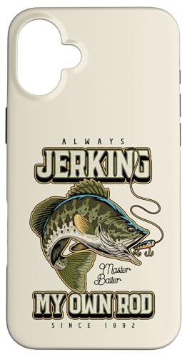 Ich suche immer meine Rute lustig Fischen Geburtstag geboren Hülle für iPhone 16 Plus Ich suche immer meine Rute lustig Fischen Geburtstag geboren Hülle für iPhone 16 Plus von JRRTS -Fischereidesigns