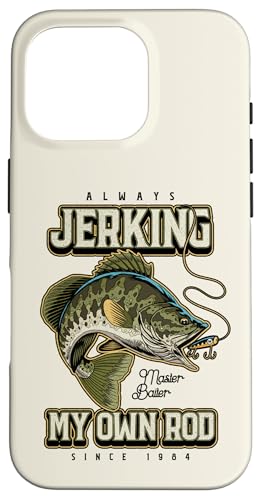 Ich suche immer meine Rute lustig Fischen Geburtstag geboren Hülle für iPhone 16 Pro Ich suche immer meine Rute lustig Fischen Geburtstag geboren Hülle für iPhone 16 Pro von JRRTS -Fischereidesigns