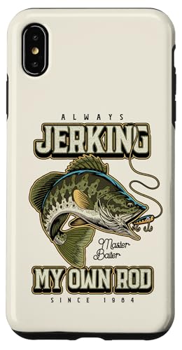 Ich suche immer meine Rute lustig Fischen Geburtstag geboren Hülle für iPhone XS Max von JRRTS -Fischereidesigns