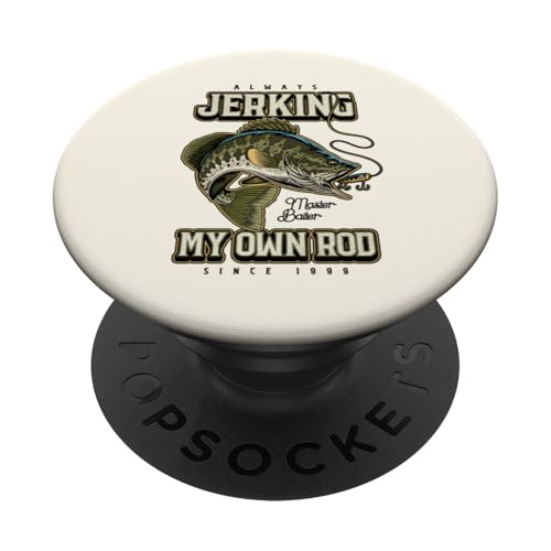 Ich suche immer meine Rute lustig Fischen Geburtstag geboren PopSockets Klebender PopGrip Ich suche immer meine Rute lustig Fischen Geburtstag geboren PopSockets Klebender PopGrip von JRRTS -Fischereidesigns