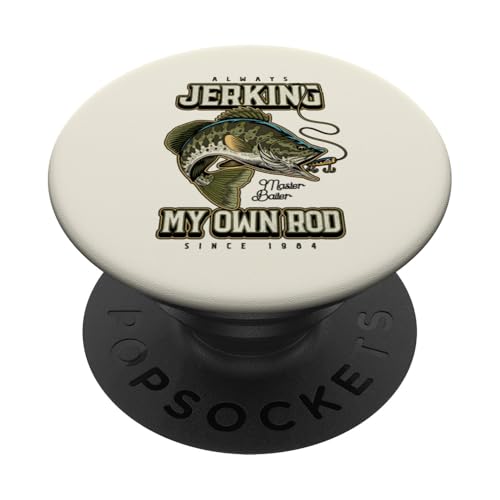 Ich suche immer meine Rute lustig Fischen Geburtstag geboren PopSockets Klebender PopGrip Ich suche immer meine Rute lustig Fischen Geburtstag geboren PopSockets Klebender PopGrip von JRRTS -Fischereidesigns