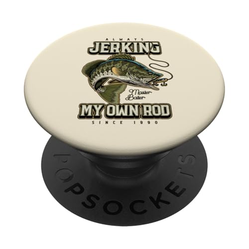 Ich suche immer meine Rute lustig Fischen Geburtstag geboren PopSockets Klebender PopGrip Ich suche immer meine Rute lustig Fischen Geburtstag geboren PopSockets Klebender PopGrip von JRRTS -Fischereidesigns