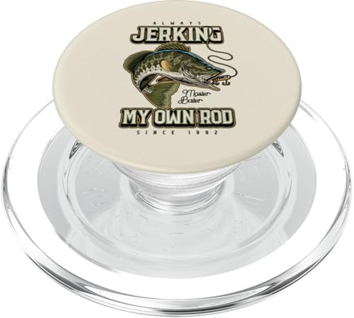 Ich suche immer meine Rute lustig Fischen Geburtstag geboren PopSockets PopGrip für MagSafe Ich suche immer meine Rute lustig Fischen Geburtstag geboren PopSockets PopGrip für MagSafe von JRRTS -Fischereidesigns