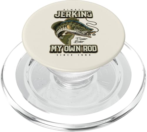 Ich suche immer meine Rute lustig Fischen Geburtstag geboren PopSockets PopGrip für MagSafe Ich suche immer meine Rute lustig Fischen Geburtstag geboren PopSockets PopGrip für MagSafe von JRRTS -Fischereidesigns
