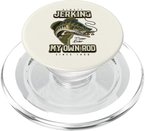 Ich suche immer meine Rute lustig fischend Geburtstag PopSockets PopGrip für MagSafe Ich suche immer meine Rute lustig fischend Geburtstag PopSockets PopGrip für MagSafe von JRRTS -Fischereidesigns