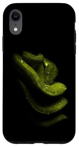 Green Tree Python Schlangenbesitzer Streetwear Reptile Hülle für iPhone XR Green Tree Python Schlangenbesitzer Streetwear Reptile Hülle für iPhone XR von JRRTS Green Tree Python Designs