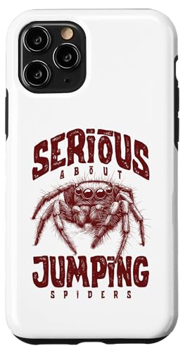 Ernsthaft mit dem Springen von Spinnen Hülle für iPhone 11 Pro Ernsthaft mit dem Springen von Spinnen Hülle für iPhone 11 Pro von JRRTS Jumping Spider Owner Designs
