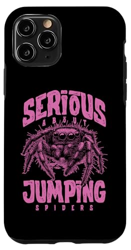 Ernsthaft mit dem Springen von Spinnen Hülle für iPhone 11 Pro Ernsthaft mit dem Springen von Spinnen Hülle für iPhone 11 Pro von JRRTS Jumping Spider Owner Designs