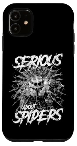 Ernsthaft mit dem Springen von Spinnen Hülle für iPhone 11 Ernsthaft mit dem Springen von Spinnen Hülle für iPhone 11 von JRRTS Jumping Spider Owner Designs