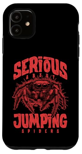 Ernsthaft mit dem Springen von Spinnen Hülle für iPhone 11 Ernsthaft mit dem Springen von Spinnen Hülle für iPhone 11 von JRRTS Jumping Spider Owner Designs