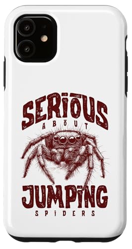 Ernsthaft mit dem Springen von Spinnen Hülle für iPhone 11 Ernsthaft mit dem Springen von Spinnen Hülle für iPhone 11 von JRRTS Jumping Spider Owner Designs