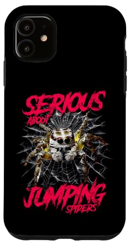 Ernsthaft mit dem Springen von Spinnen Hülle für iPhone 11 Ernsthaft mit dem Springen von Spinnen Hülle für iPhone 11 von JRRTS Jumping Spider Owner Designs