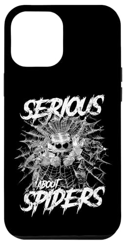Ernsthaft mit dem Springen von Spinnen Hülle für iPhone 12 Pro Max von JRRTS Jumping Spider Owner Designs
