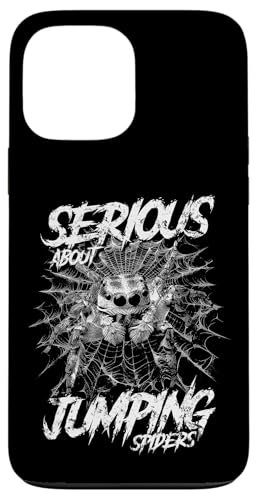 Ernsthaft mit dem Springen von Spinnen Hülle für iPhone 13 Pro Max von JRRTS Jumping Spider Owner Designs