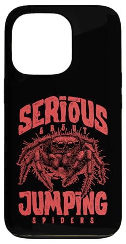 Ernsthaft mit dem Springen von Spinnen Hülle für iPhone 13 Pro Ernsthaft mit dem Springen von Spinnen Hülle für iPhone 13 Pro von JRRTS Jumping Spider Owner Designs