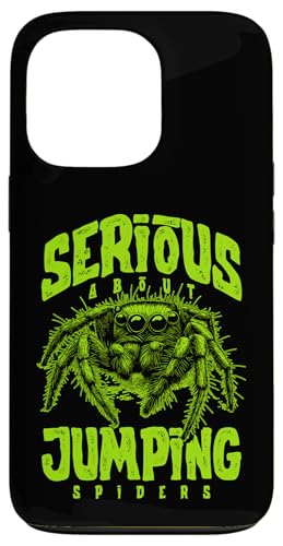 Ernsthaft mit dem Springen von Spinnen Hülle für iPhone 13 Pro Ernsthaft mit dem Springen von Spinnen Hülle für iPhone 13 Pro von JRRTS Jumping Spider Owner Designs