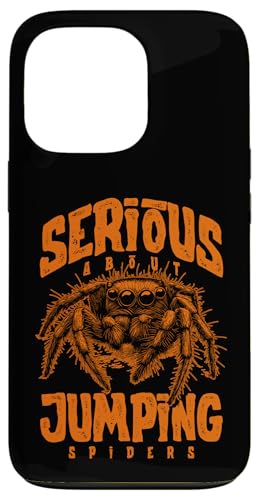 Ernsthaft mit dem Springen von Spinnen Hülle für iPhone 13 Pro Ernsthaft mit dem Springen von Spinnen Hülle für iPhone 13 Pro von JRRTS Jumping Spider Owner Designs