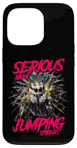 Ernsthaft mit dem Springen von Spinnen Hülle für iPhone 13 Pro Ernsthaft mit dem Springen von Spinnen Hülle für iPhone 13 Pro von JRRTS Jumping Spider Owner Designs