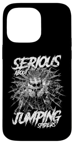 Ernsthaft mit dem Springen von Spinnen Hülle für iPhone 14 Pro Max von JRRTS Jumping Spider Owner Designs