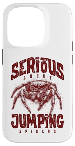 Ernsthaft mit dem Springen von Spinnen Hülle für iPhone 14 Pro Ernsthaft mit dem Springen von Spinnen Hülle für iPhone 14 Pro von JRRTS Jumping Spider Owner Designs