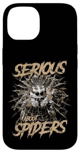 Ernsthaft mit dem Springen von Spinnen Hülle für iPhone 14 von JRRTS Jumping Spider Owner Designs