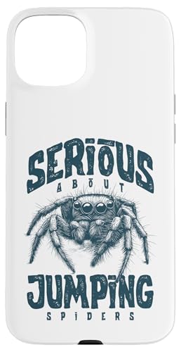 Ernsthaft mit dem Springen von Spinnen Hülle für iPhone 15 Plus Ernsthaft mit dem Springen von Spinnen Hülle für iPhone 15 Plus von JRRTS Jumping Spider Owner Designs