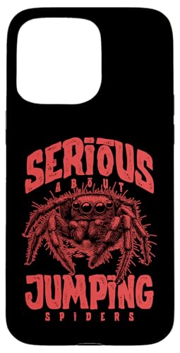 Ernsthaft mit dem Springen von Spinnen Hülle für iPhone 15 Pro Max Ernsthaft mit dem Springen von Spinnen Hülle für iPhone 15 Pro Max von JRRTS Jumping Spider Owner Designs