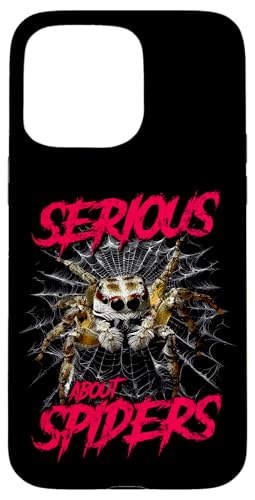 Ernsthaft mit dem Springen von Spinnen Hülle für iPhone 15 Pro Max Ernsthaft mit dem Springen von Spinnen Hülle für iPhone 15 Pro Max von JRRTS Jumping Spider Owner Designs
