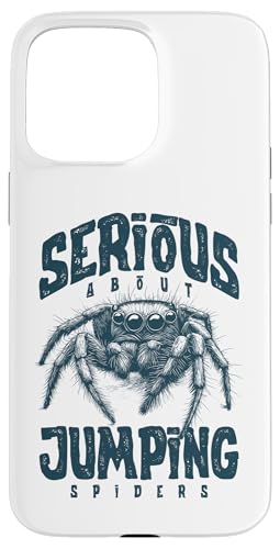 Ernsthaft mit dem Springen von Spinnen Hülle für iPhone 15 Pro Max Ernsthaft mit dem Springen von Spinnen Hülle für iPhone 15 Pro Max von JRRTS Jumping Spider Owner Designs