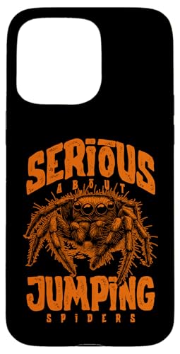 Ernsthaft mit dem Springen von Spinnen Hülle für iPhone 15 Pro Max Ernsthaft mit dem Springen von Spinnen Hülle für iPhone 15 Pro Max von JRRTS Jumping Spider Owner Designs