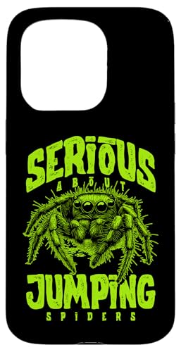 Ernsthaft mit dem Springen von Spinnen Hülle für iPhone 15 Pro Ernsthaft mit dem Springen von Spinnen Hülle für iPhone 15 Pro von JRRTS Jumping Spider Owner Designs