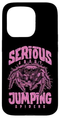 Ernsthaft mit dem Springen von Spinnen Hülle für iPhone 15 Pro Ernsthaft mit dem Springen von Spinnen Hülle für iPhone 15 Pro von JRRTS Jumping Spider Owner Designs