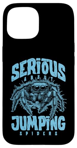 Ernsthaft mit dem Springen von Spinnen Hülle für iPhone 15 Ernsthaft mit dem Springen von Spinnen Hülle für iPhone 15 von JRRTS Jumping Spider Owner Designs